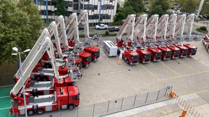 Denmark donates 18 rescue trucks to Ukraine