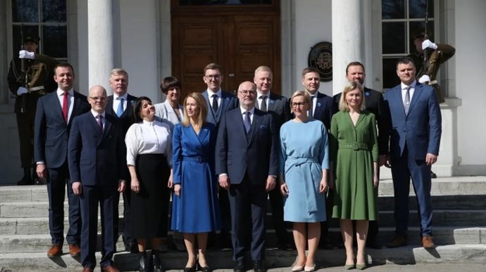 Президент Естонії затвердив склад нового уряду проукраїнської Каллас