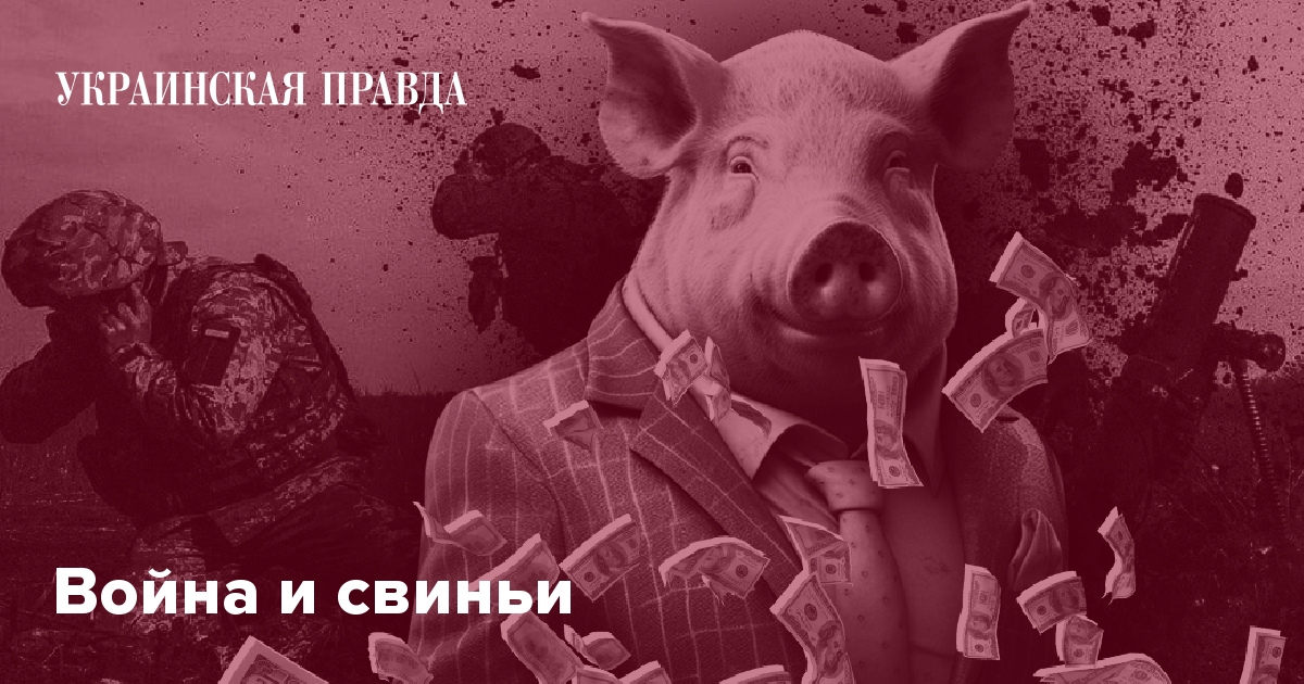 Война и свиньи | Украинская правда