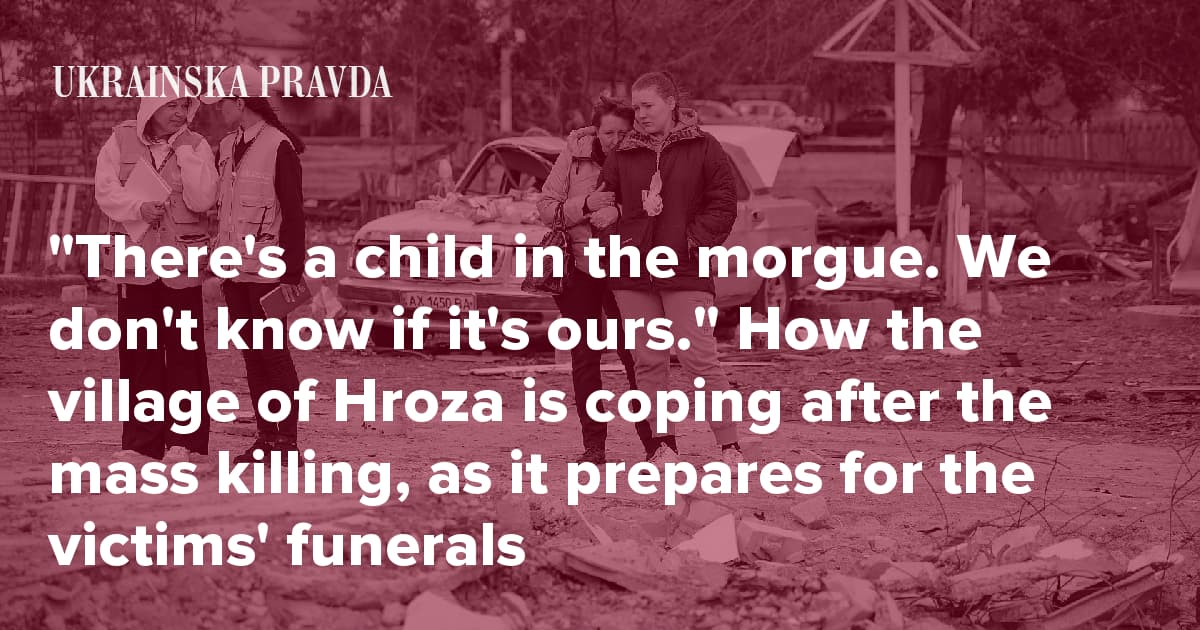 "The worst thing I've seen in Ukraine so far": Head of UN monitoring mission on Russia's missile strike on Hroza