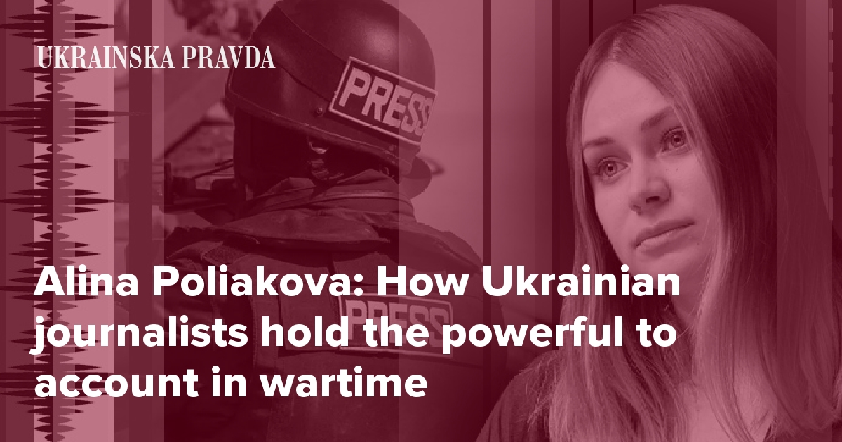 Land of The Free podcast with Alina Poliakova, managing editor of the