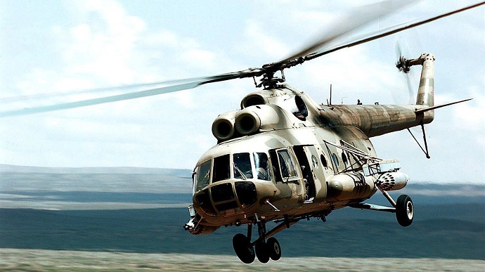 Юг: враг совершил 3 налета вертолетами Ми-8