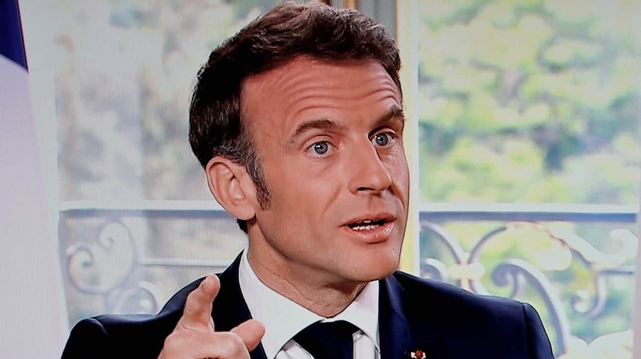 Macron says France is ''not fighting against the Russian people'' in ...