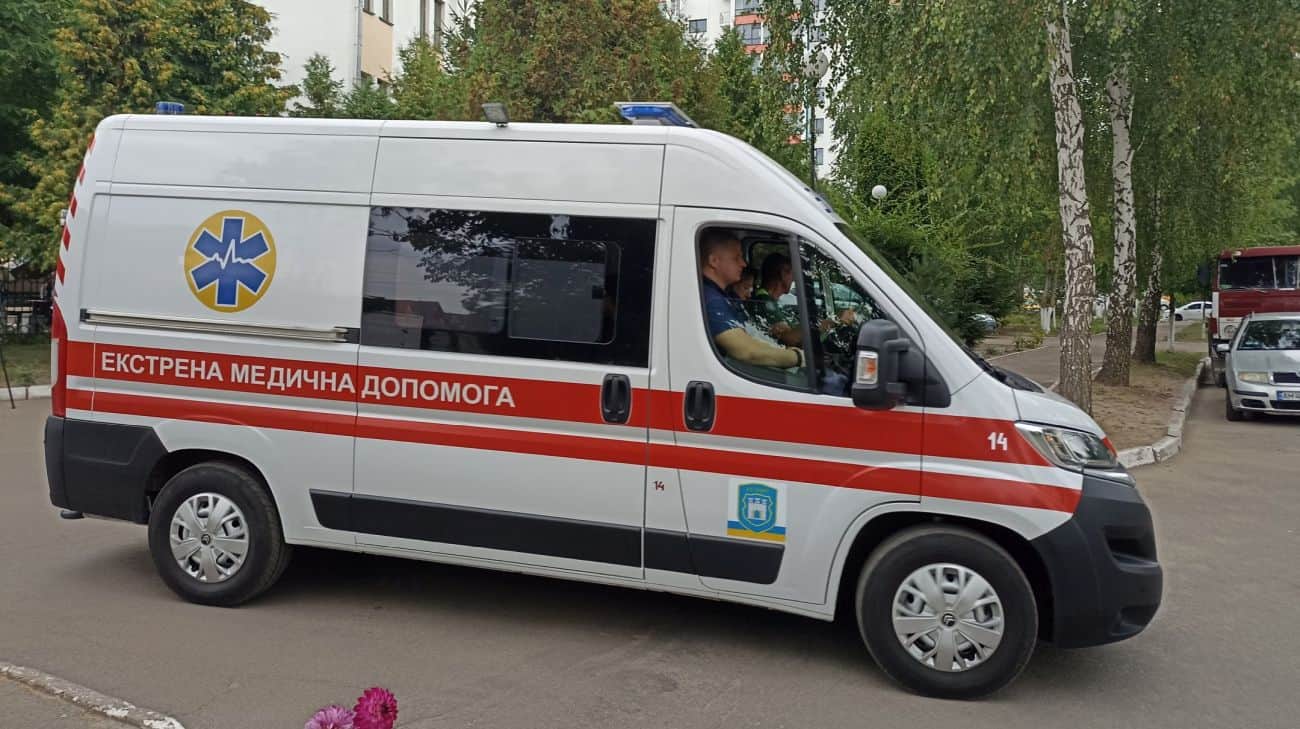 Russians drop explosives on ambulance car in Kherson Oblast, injuring ...