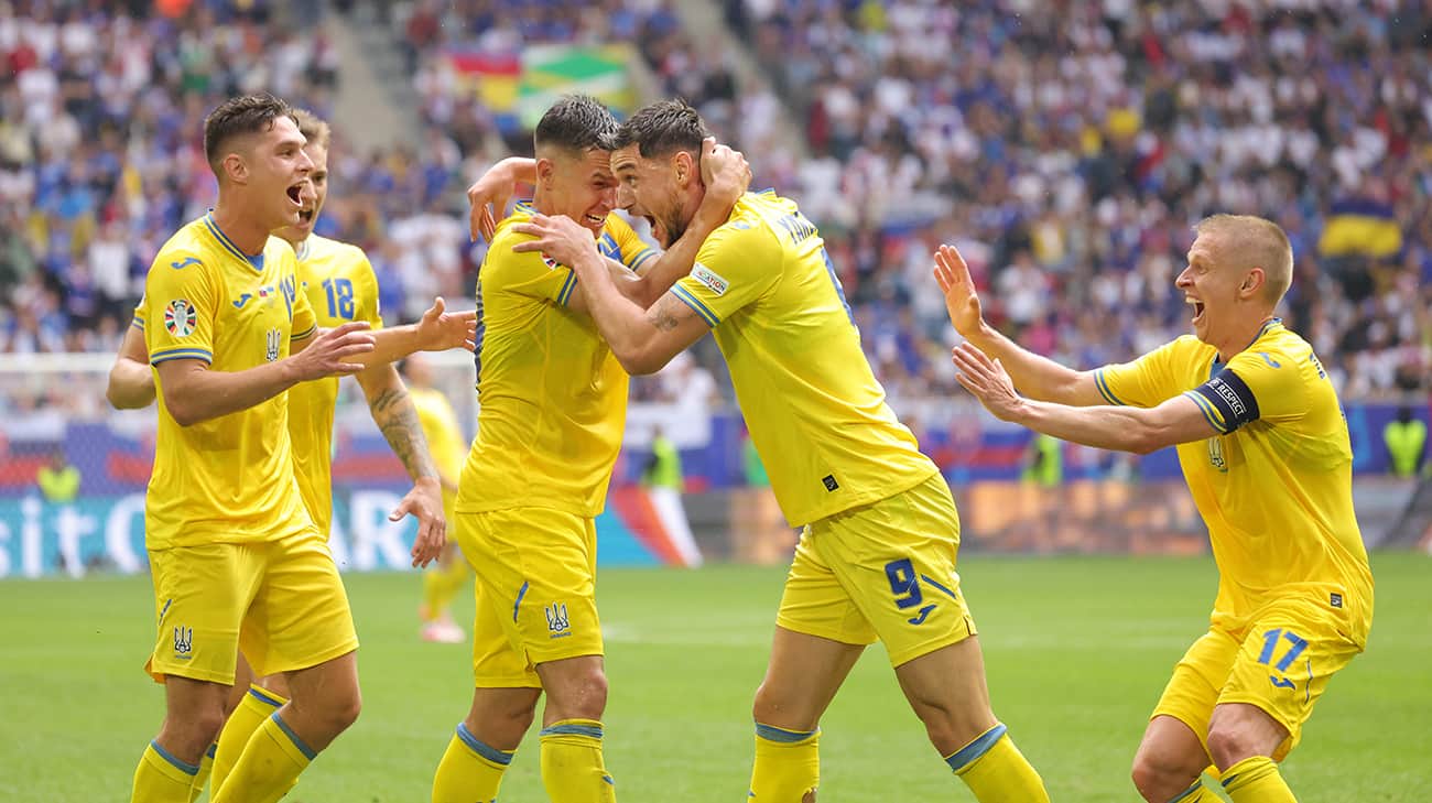 Ukraine Secures Strong-willed Victory Over Slovakia In Second Round Of 