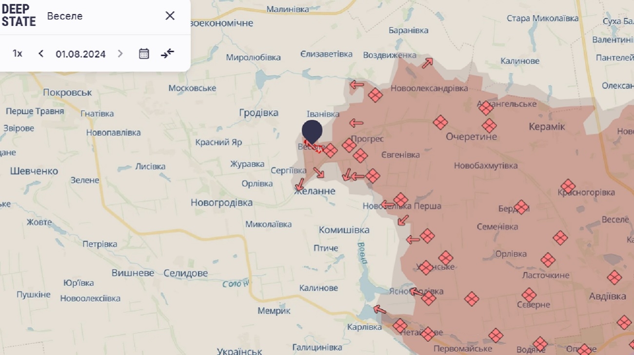 Росіяни окупували село Веселе на Донеччині – Deep State | Українська правда
