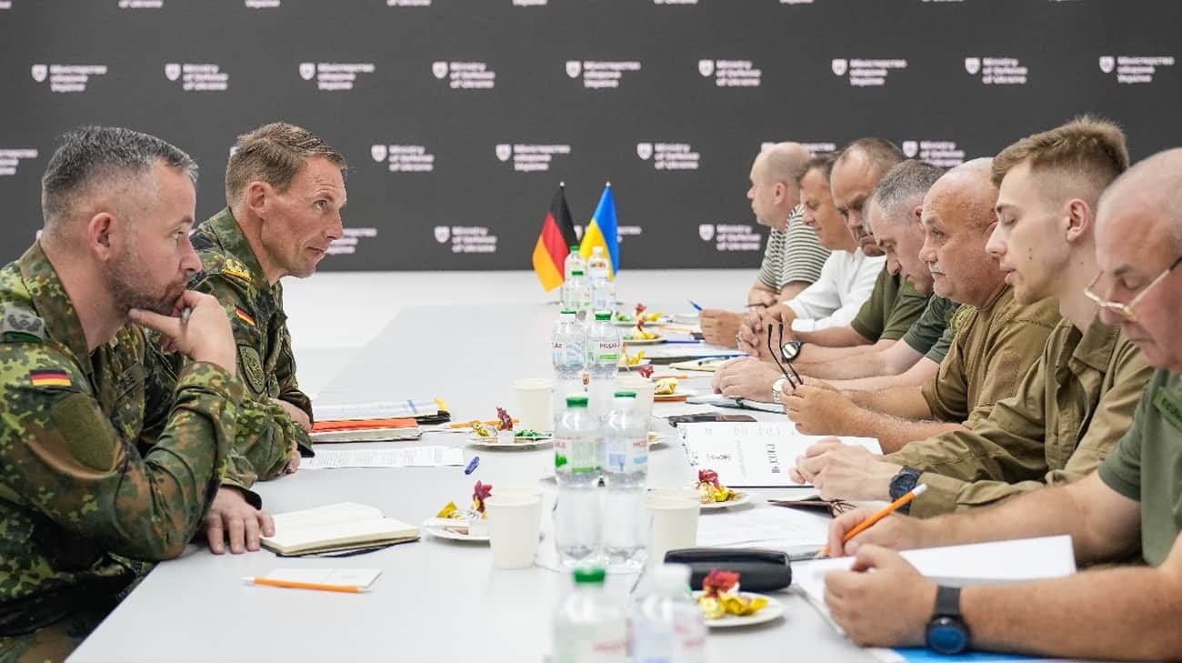 Ukraine and Germany discuss delivery and repair of military equipment