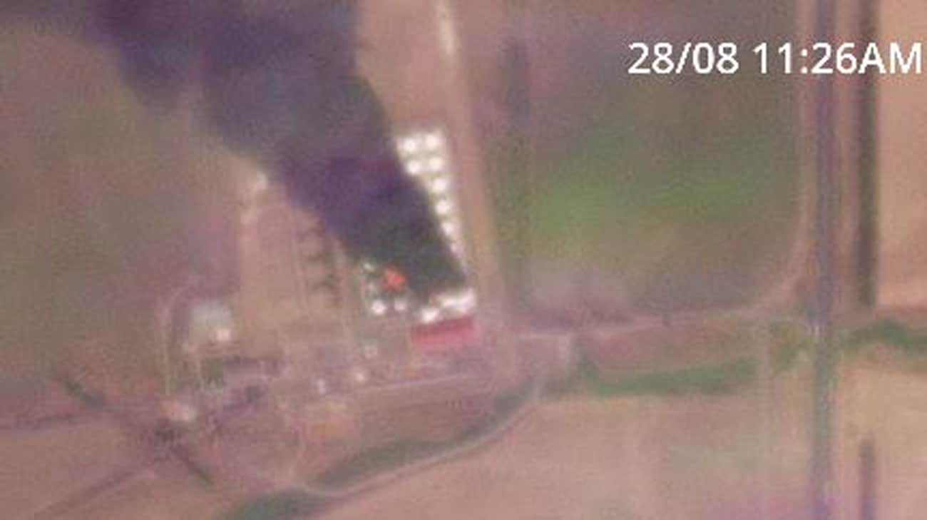 Oil depot in Russia's Rostov Oblast still ablaze after drone attack ...