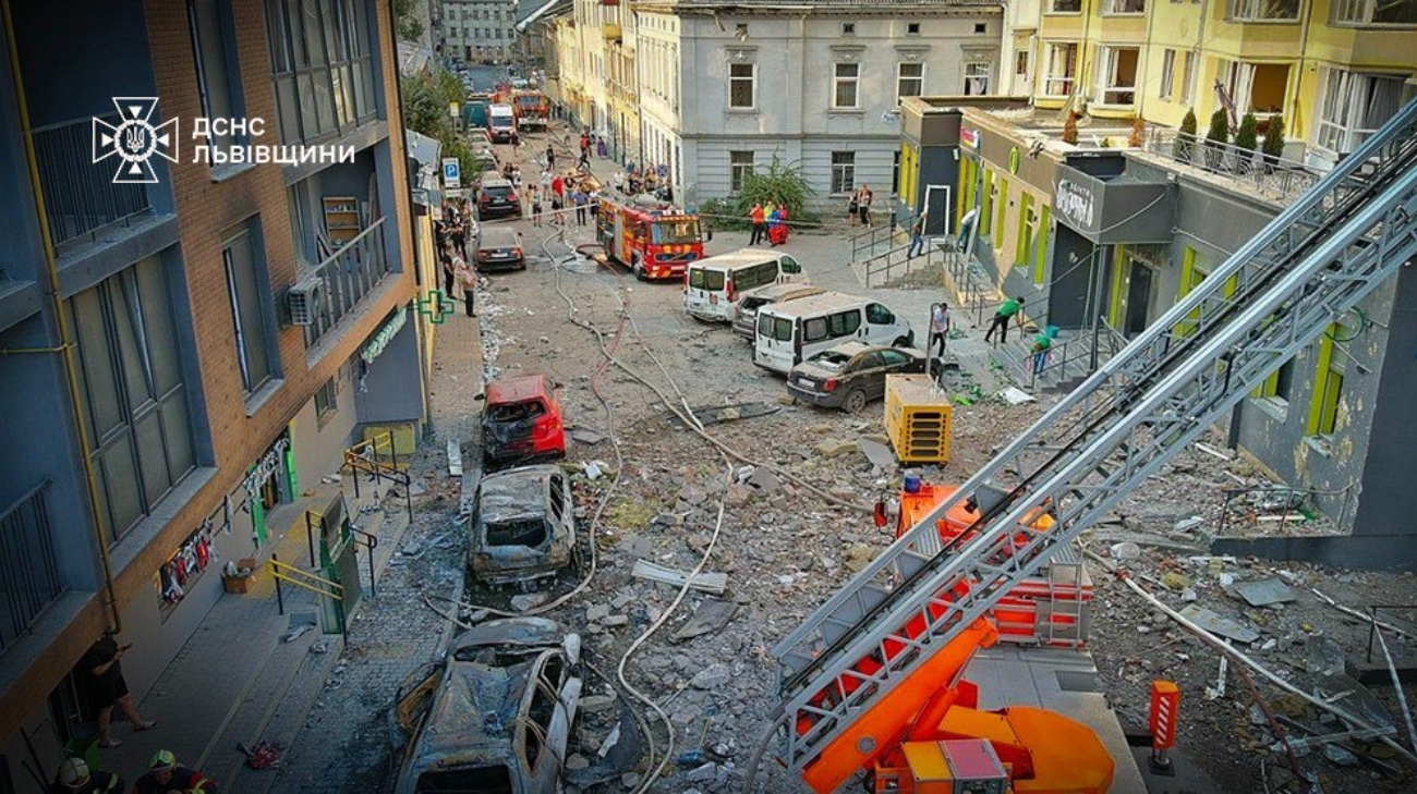 Search and rescue operation in Lviv complete: 7 people killed, 64