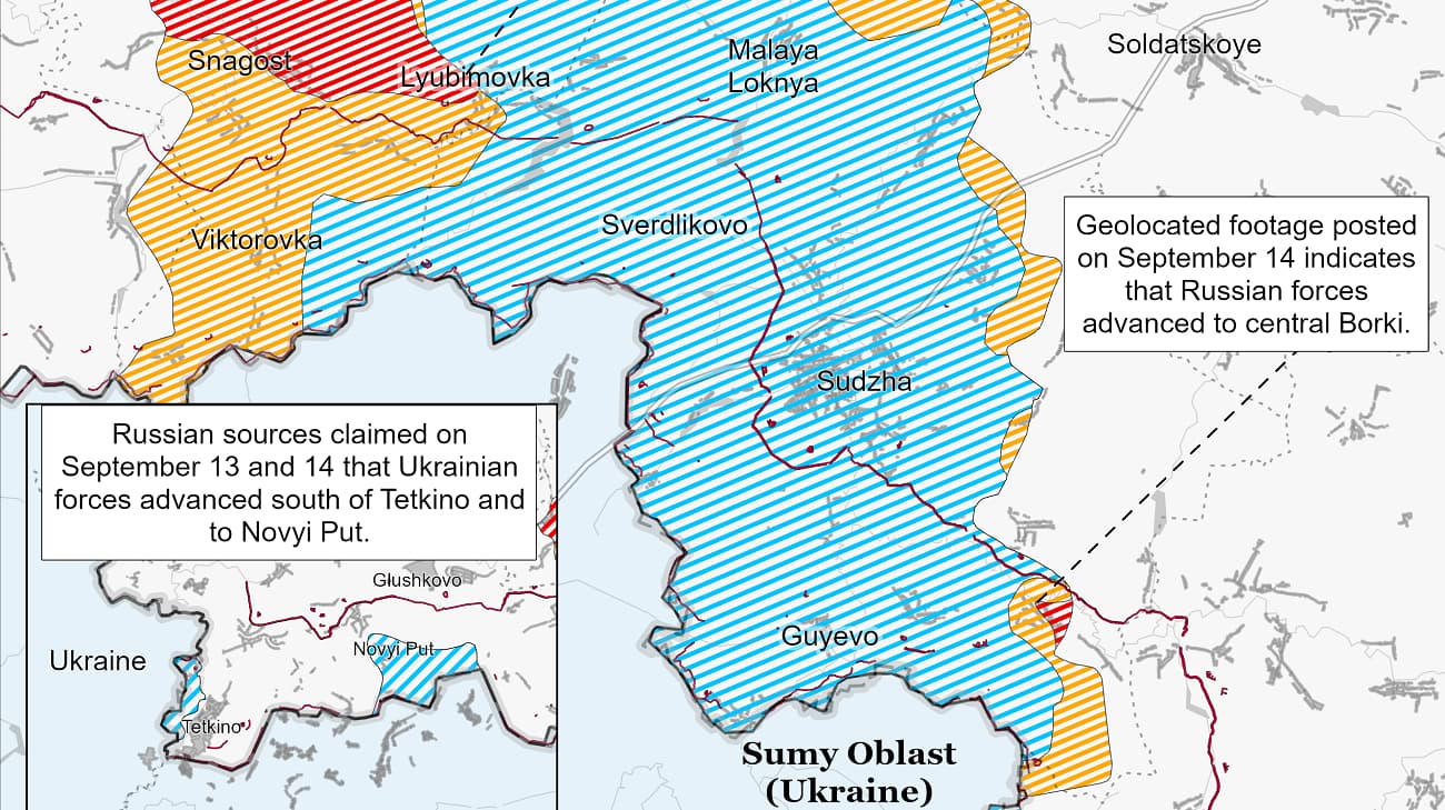 Ukrainian Forces Advance In Kursk Oblast And Capture Several Villages Isw Ukrainska Pravda 7963