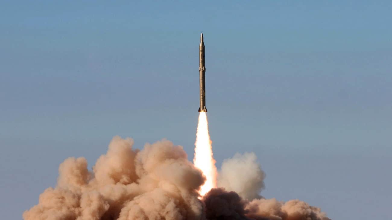 Iran launched a powerful missile attack on Israel