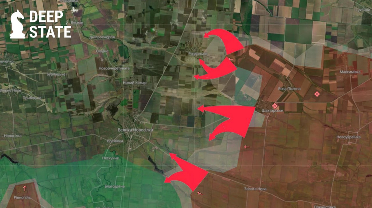 Russian troops advance near five settlements in Donetsk Oblast ...