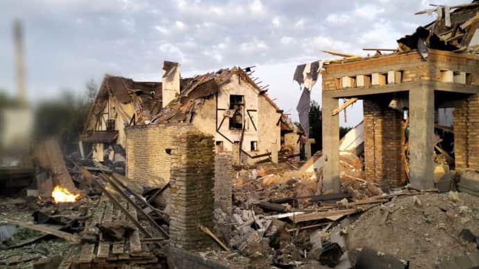 Fall of missile debris in Kyiv Oblast results in people injured and buildings damaged