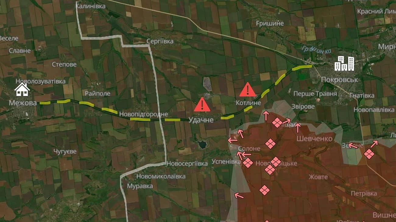 Russian Army Bypasses Pokrovsk, Advances Toward Dnepropetrovsk Region