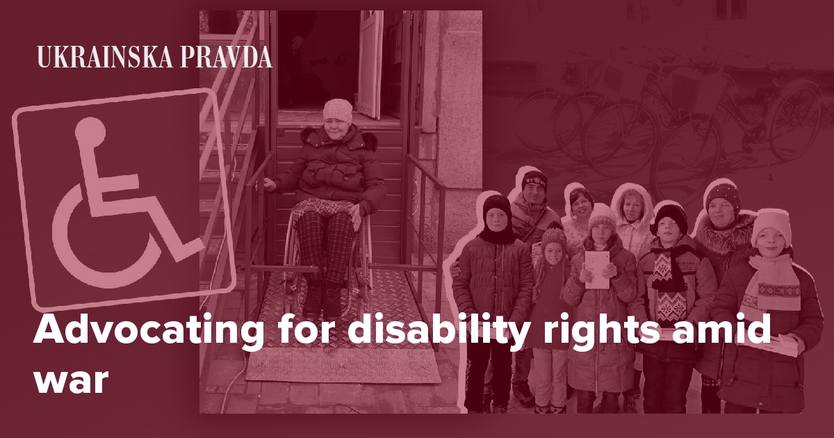 Advocating for disability rights amid war