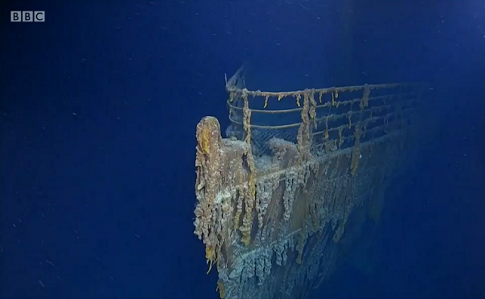 Дослідники показали, як виглядає Титанік через 107 років після катастрофи