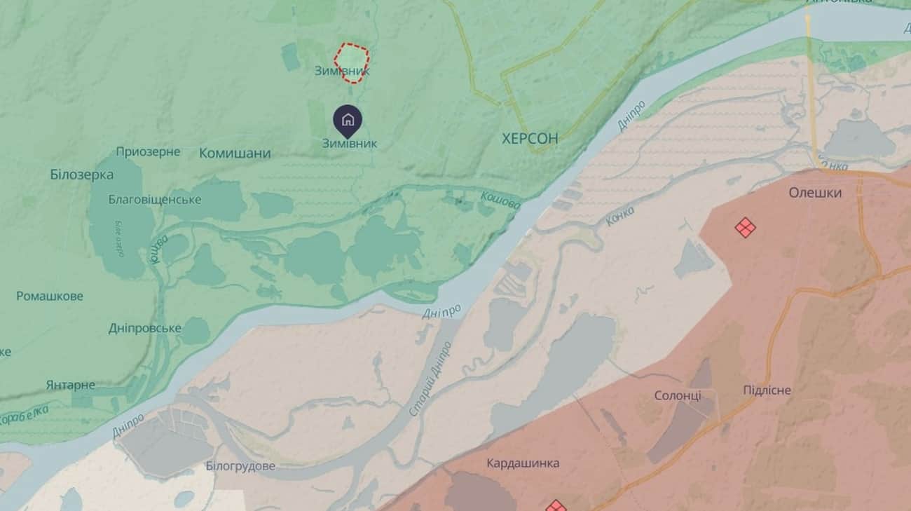Russians drop explosives on car in Kherson Oblast