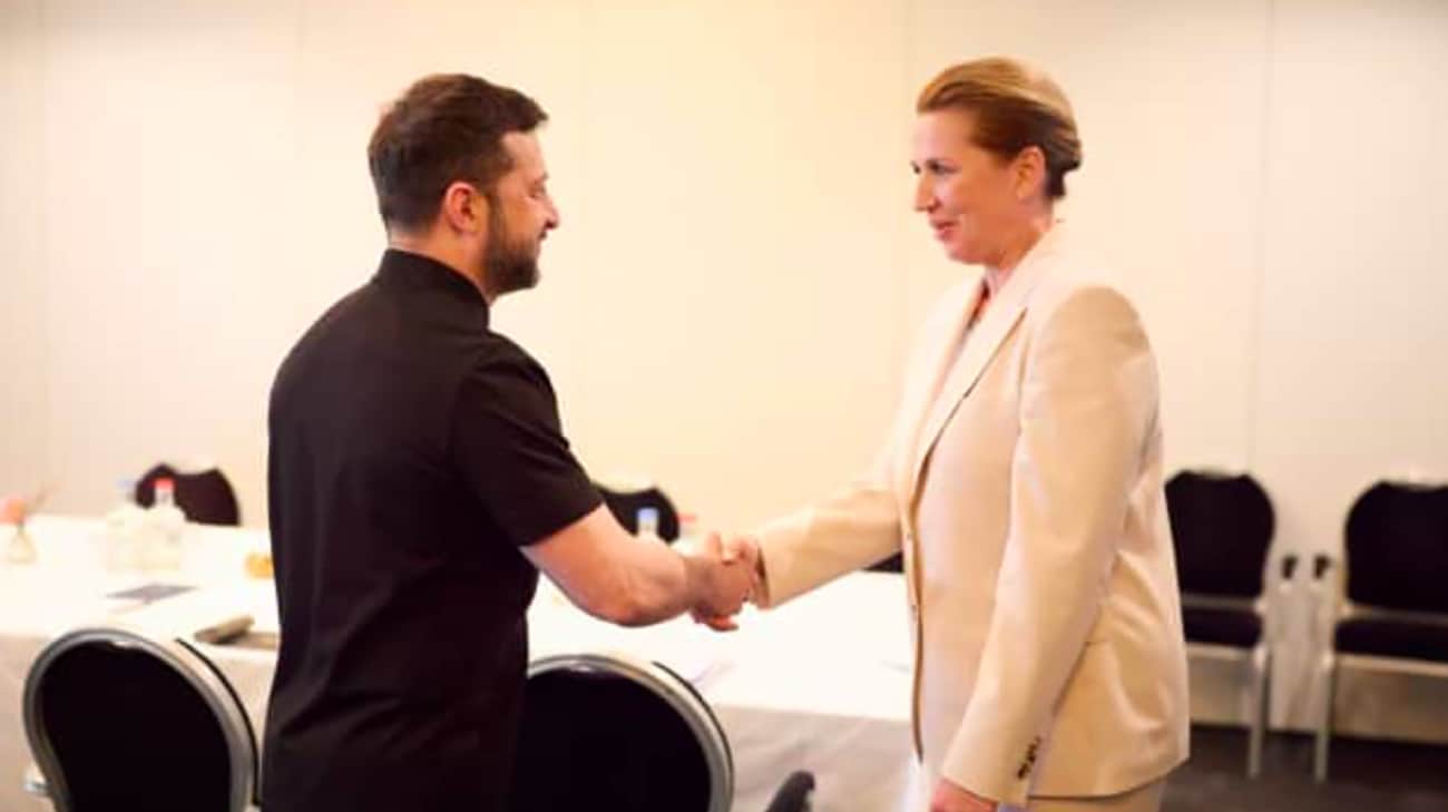 Zelenskyy shares details of meeting with Danish PM as EU presidency rotates to Denmark