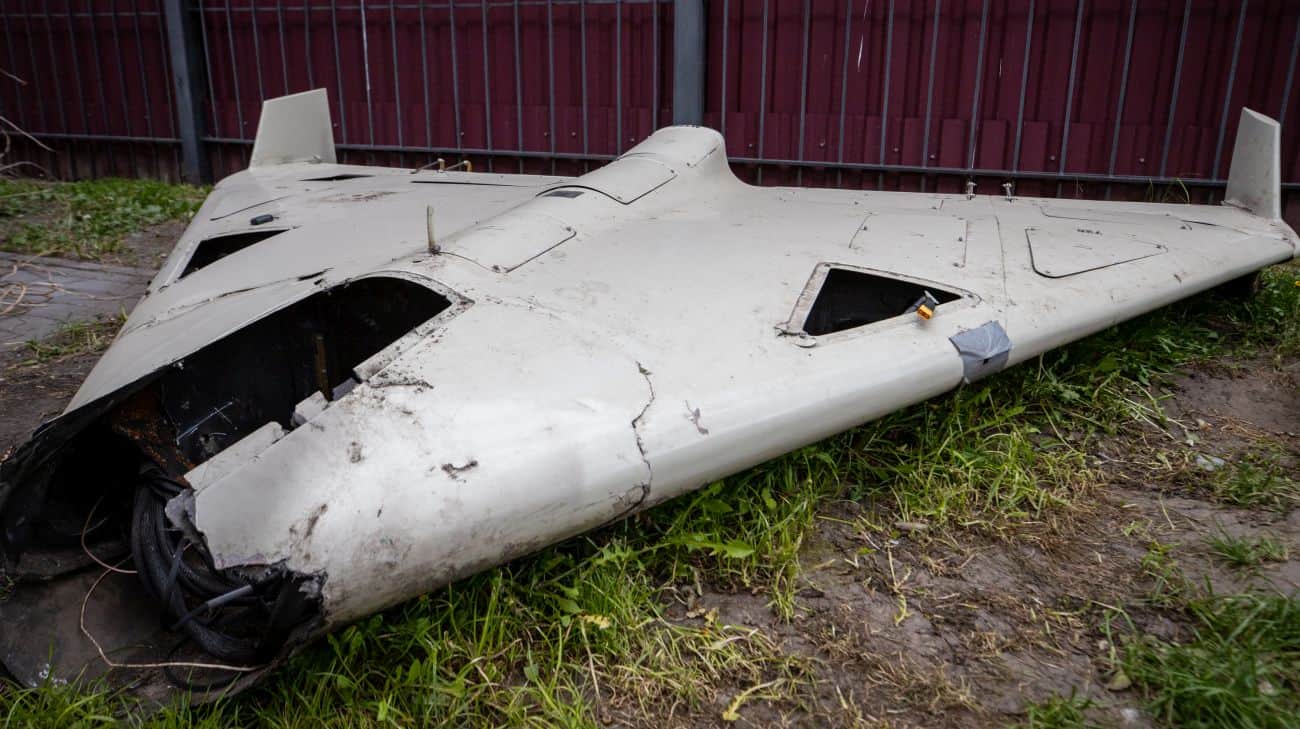Ukraine's air defence downs 22 out of 23 Russian drones overnight, but hit and debris fall reported
