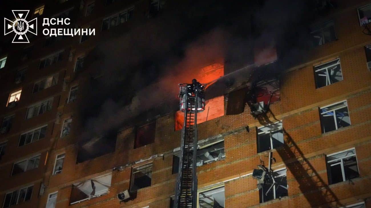 Russian attack on Odesa: two people killed, 17 injured, including three children