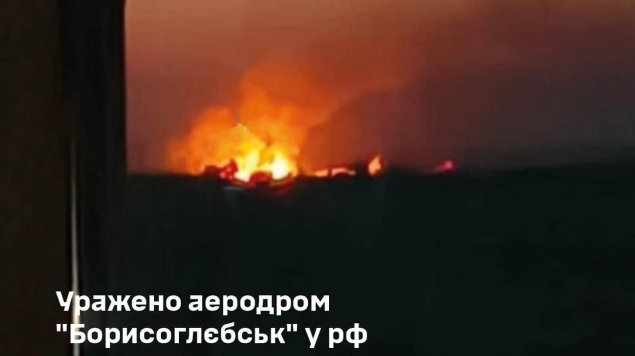 Ukrajinské špeciálne jednotky zasiahli ruskú leteckú základňu Borisoglebsk s bojovými lietadlami