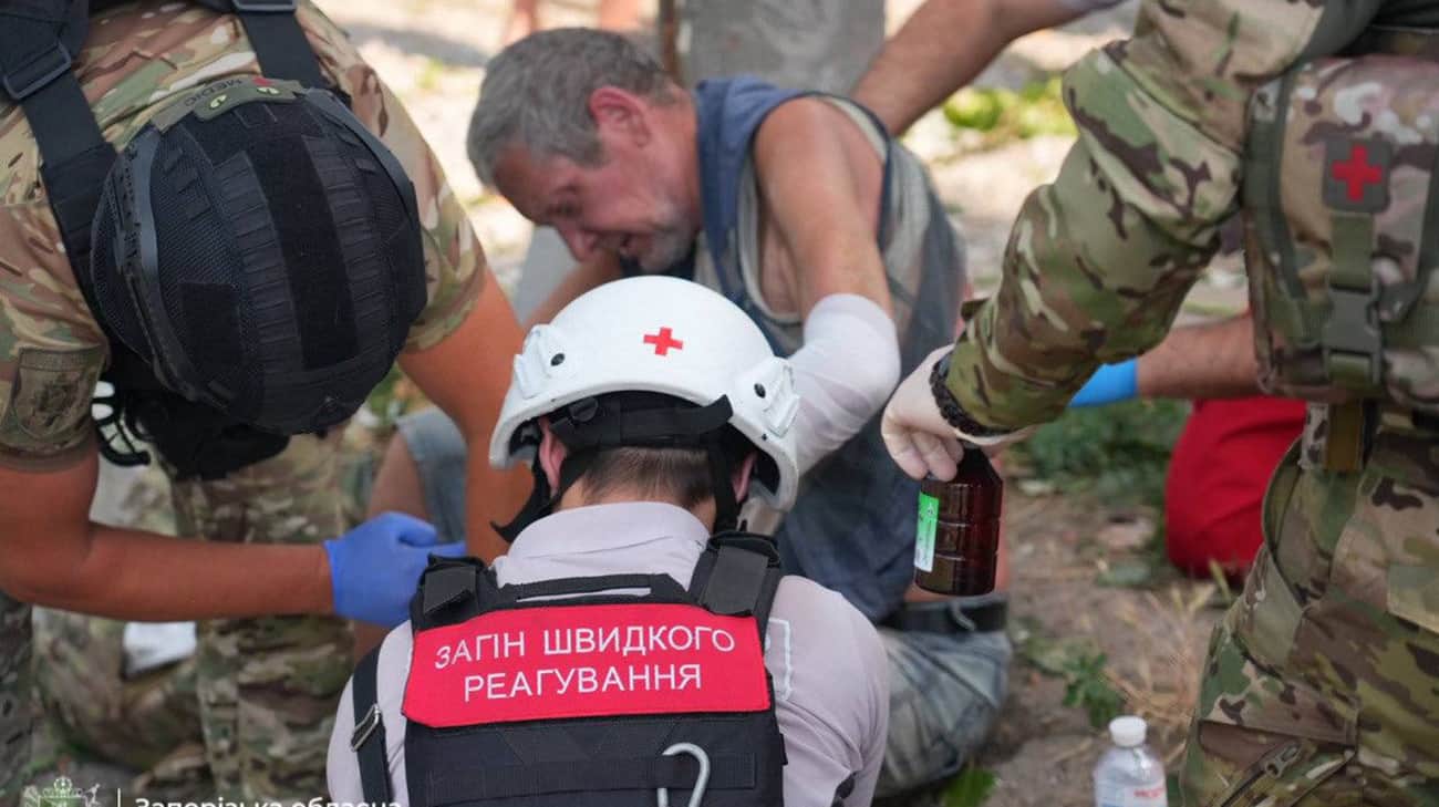 Russian drones attack Zaporizhzhia, damaging university building and injuring 17 people – photos, video