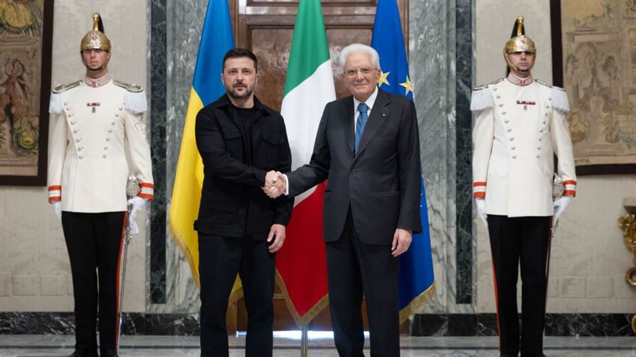 Italian president: Ukraine’s security is Europe’s security