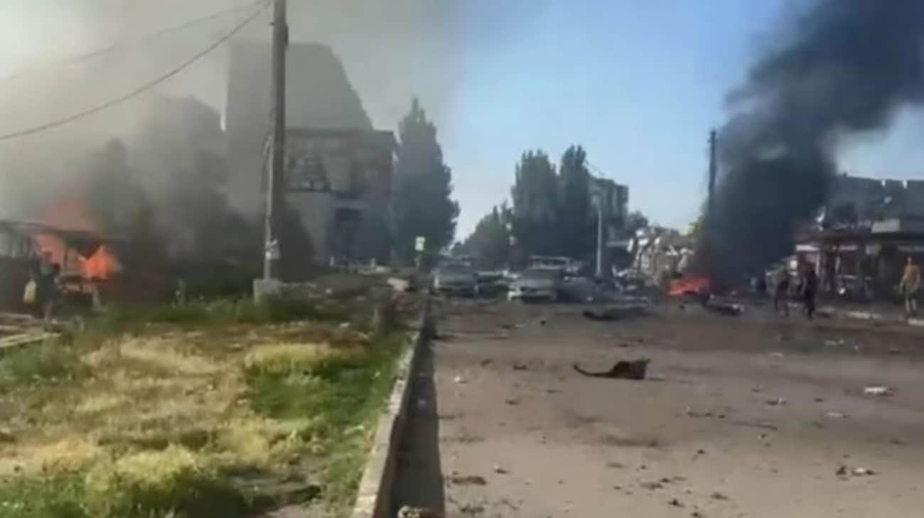 Death toll of Russian strike rises to three amid rescue efforts in Dobropillia, Donetsk Oblast