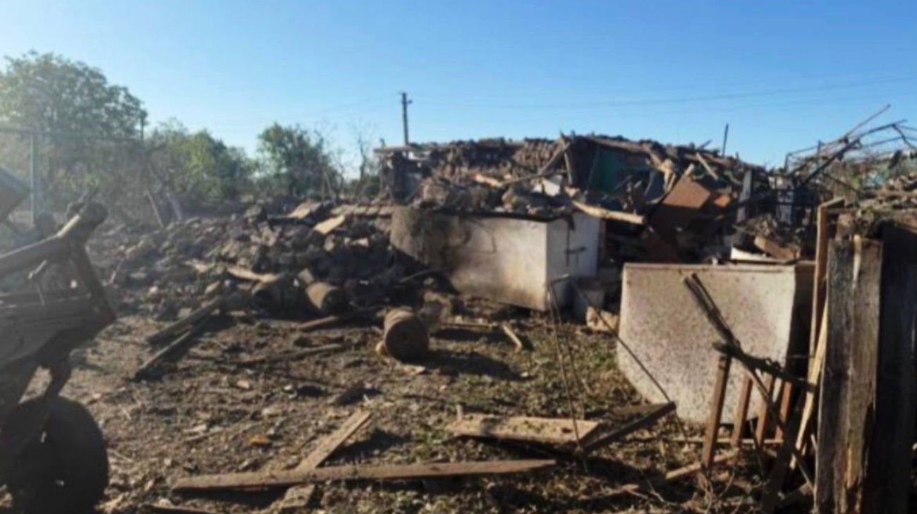 Russians hit Zaporizhzhia Oblast this morning, injuring two people