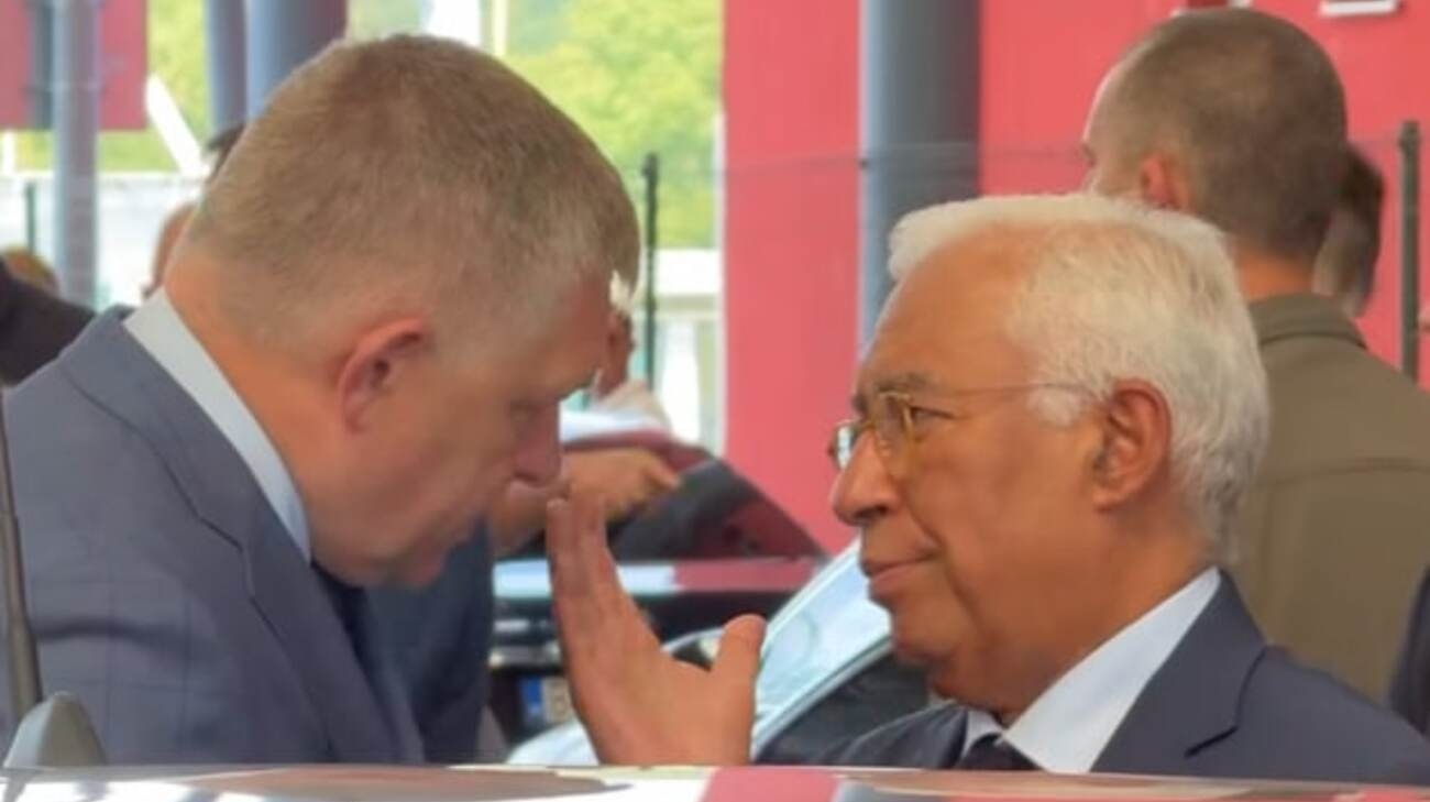 Slovak PM meets with European Council president at border crossing with Ukraine