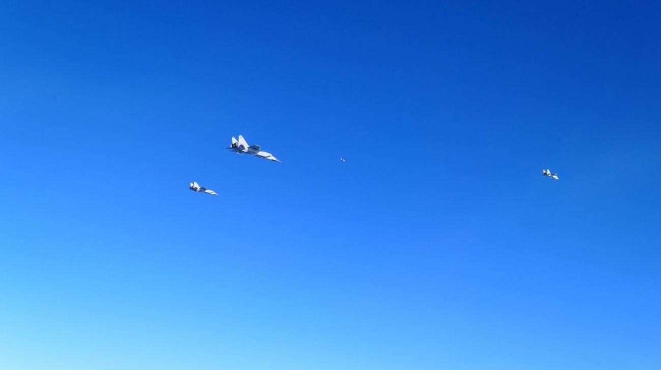Hungarian fighter jets intercept five Russian aircraft over Baltic Sea – photos