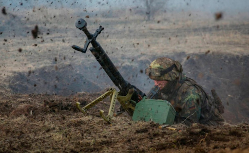 ООС: Боевики выпустили 20 мин по окрестностям Крымского