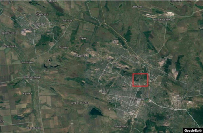 Горлівка – непідконтрольна частина Донецької області