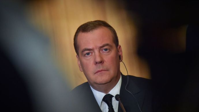 Medvedev says Western sanctions against Russia may be grounds for war