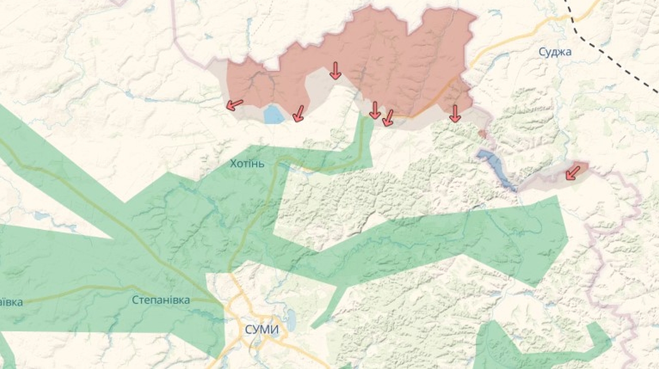 Russians pushed further away from Sumy near Ukraine-Russia border – Ukraine's General Staff