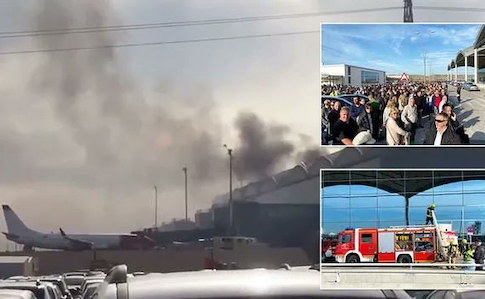 В Іспанії загорівся термінал аеропорту, літаки евакуювали
