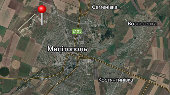 На окрестностях оккупированного Мелитополя раздавались взрывы − мэр 