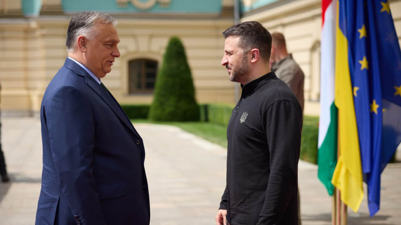 Orb&#225;n confirms to pro-Putin journalist that Zelenskyy did not back his "peace plan"