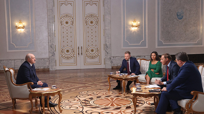 Лукашенко заявив росЗМІ, що вважає правильним рішення про затримання Колесникової