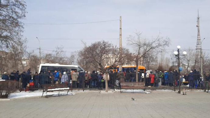 Из Немишаево и Дмитровки эвакуировали 24 автобуса людей 