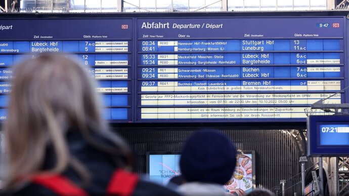 В Германии поврежденные кабели на 3 часа парализовали движение поездов, подозревают диверсию
