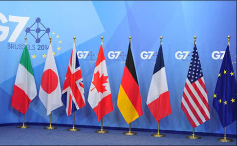 Страны G7 будут и в дальнейшем поддерживать суверенитет Украины - коммюнике