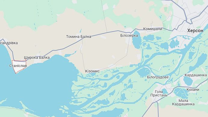 Russian forces attack Stanislav, Kherson Oblast, killing one civilian and injuring two
