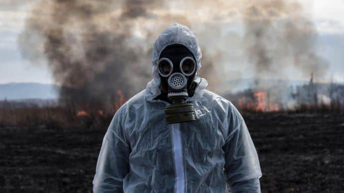 Россияне обстреляли Запорожскую область боеприпасами с химическим веществом