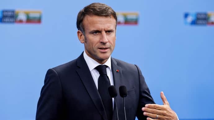 Macron to French party leaders: There are no red lines in supporting Ukraine