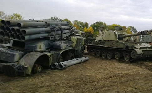 В Минобороны назвали потери артиллерии за время ожесточенных боев на Донбассе