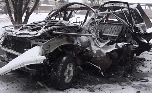 От взрыва в Луганске погиб начальник управления милиции ЛНР