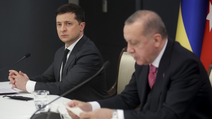 Зеленский и Эрдоган договорились о шагах, что приблизят подписание соглашения о ЗСТ