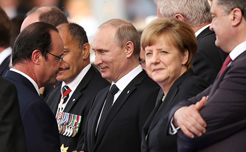 Порошенко, Меркель, Олланд и Путин наконец согласовали встречу