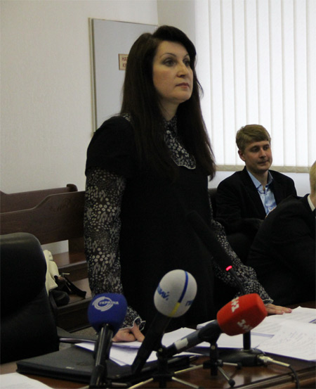Лілія Фролова представляє держобвинувачення у справах проти Тимошенко. ФОТО Української правди
